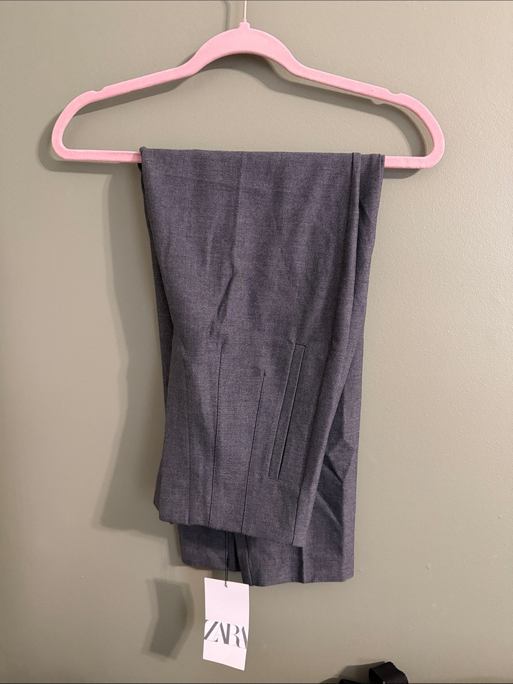 Zara Women's Gray Dress Pants